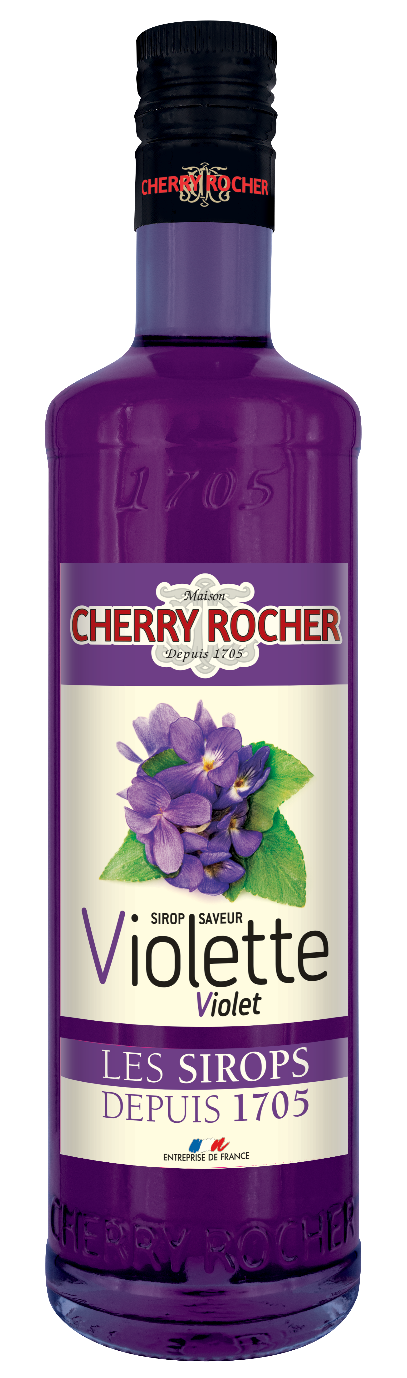 Violet flavored syrup - Cherry Rocher