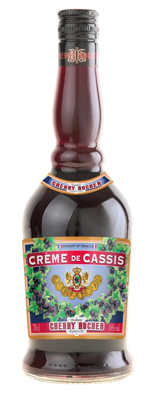 Crème de Cassis - Crèmes de fruits Bouteille traditionnelle