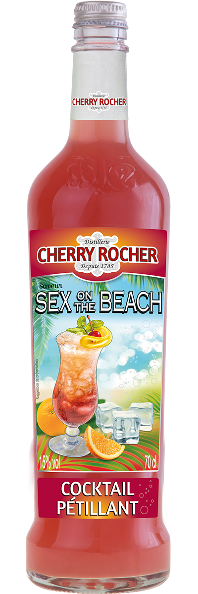 Sex On The Beach Cocktails Prêts à Boire Cherry Rocher 